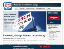 Tablet Screenshot of garagepianaro.lu